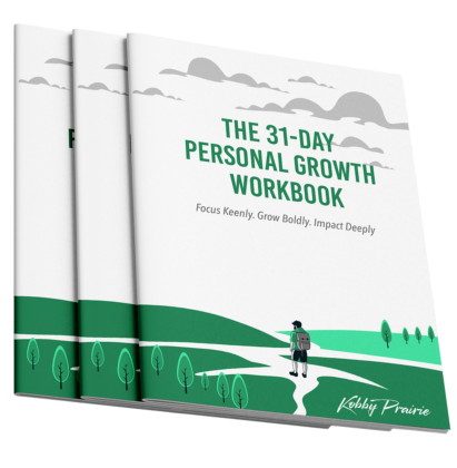 The 31 Days Personal Growth Workbook - Free Ebook